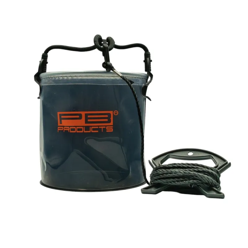PB Products Premium Water & Rig Bucket + 4m Rope (4.6L) Bestseller