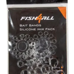Actieprijs Fish4All Bait Bands Silicone Mix Pack (60 Stuks)