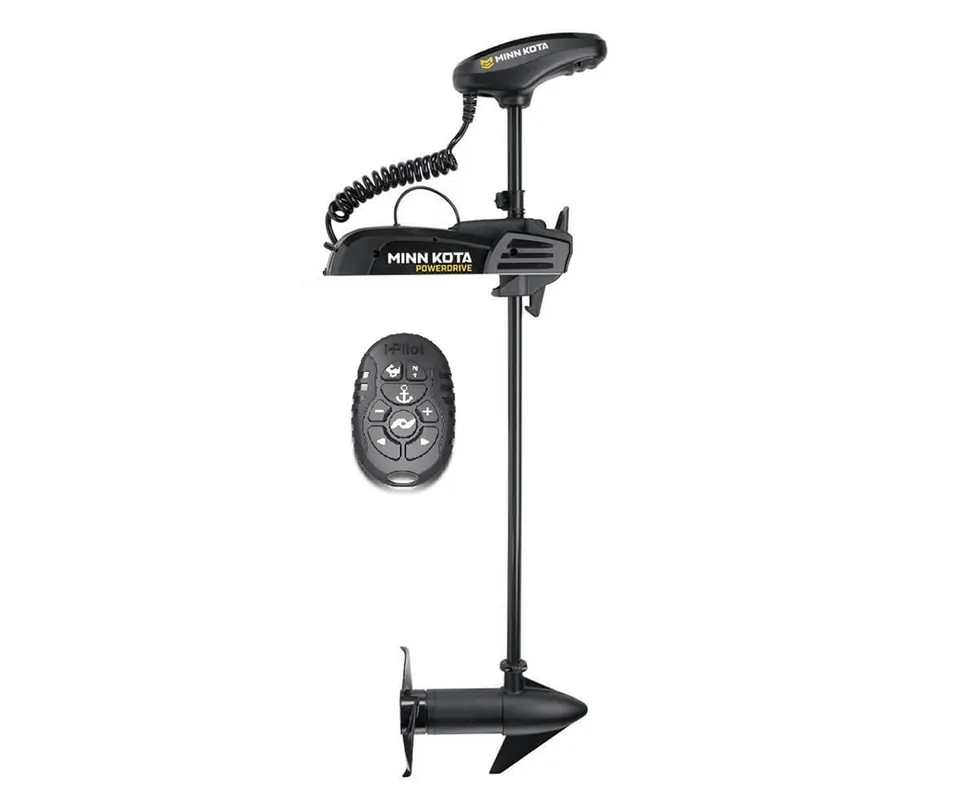 Minn Kota Powerdrive 45 Micro Remote Elektromotor Fronttroller 54" (137cm) 12V Hoge Kwaliteit