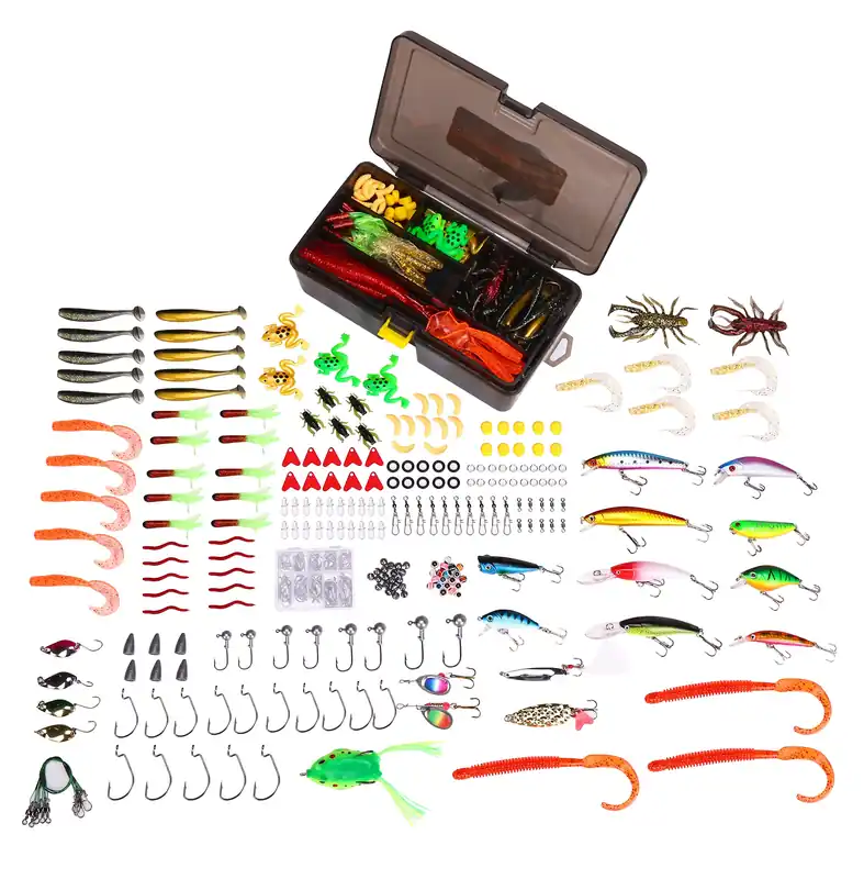 Fish4All Multi Lure Box Hard, Soft & Metal (348pcs) Gratis Retour