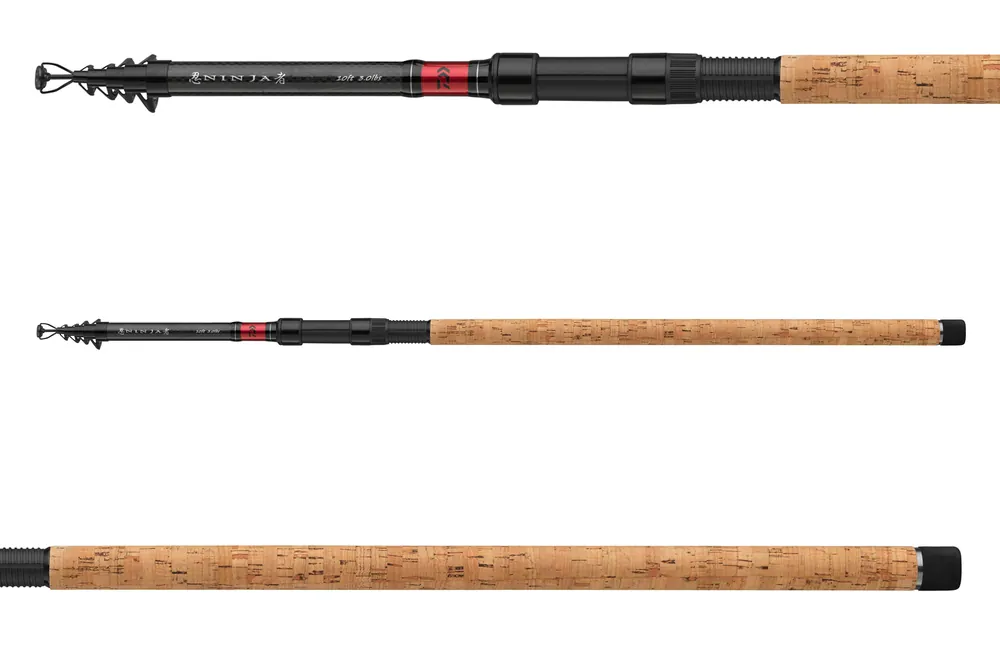 Direct Verzonden Daiwa Ninja X Tele Carp Karperhengel – Telescopisch 9ft (2.00lb)