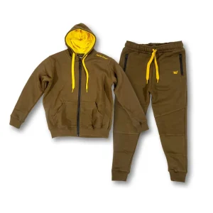 Tactic Carp Kids Zip Hoody + Jogger 10-11 jaar Beperkte Voorraad