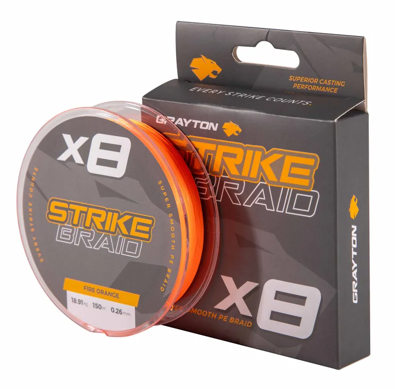 Beperkt Aanbod Grayton Strike Braid Gevlochten Lijn (150m) 0.16mm/9.93kg