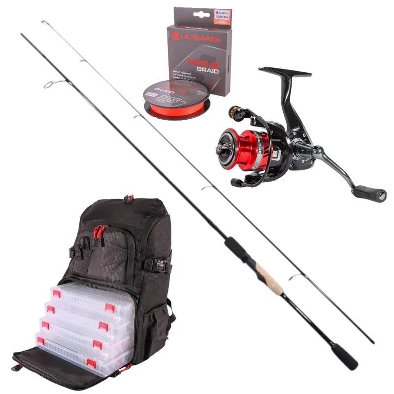Ultimate Predator Backpack & Spin Streetfishing Combo Favoriet