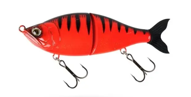 Premium Strike Pro X Buster Sinking Red Devil Glidebait 17cm (90g)