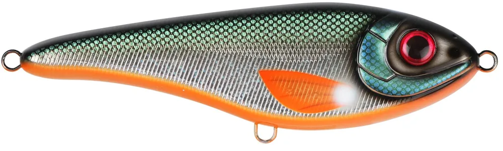 Betrouwbaar Strike Pro Buster Jerk II Jerkbait 12cm (37g) Green