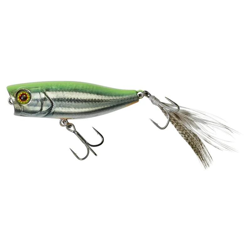 Jackall Chubby Popper 42 Oppervlakte Kunstaas 4.2cm (3.3g) RT Visible Roach Must-Have