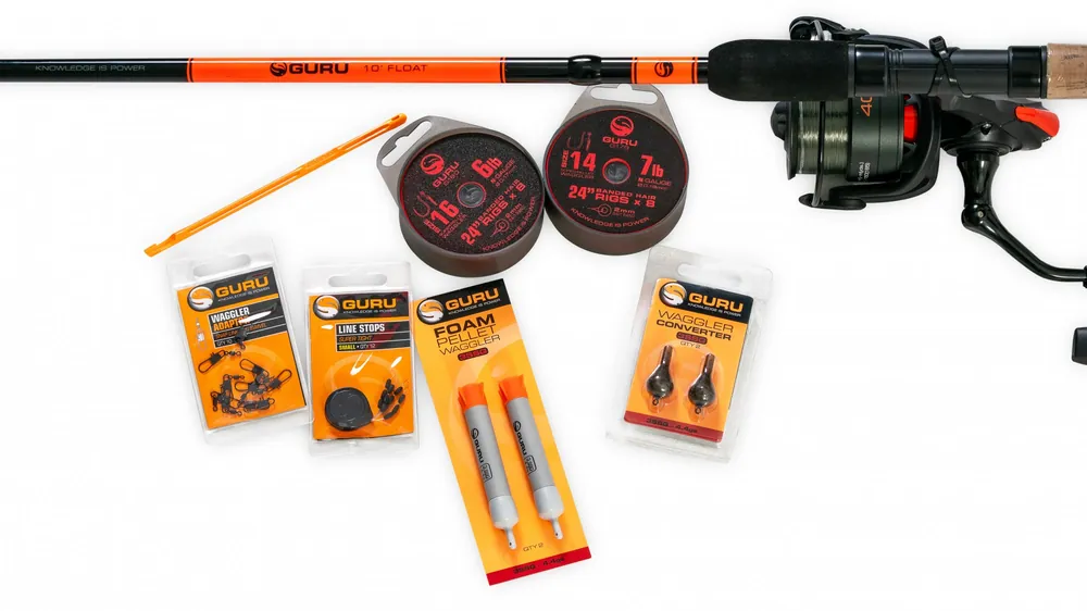 Guru 10' Float Hengelcombo Set 300cm (1-15g) (Incl. Lijn & Accessoires Pakket) Hoge Kwaliteit