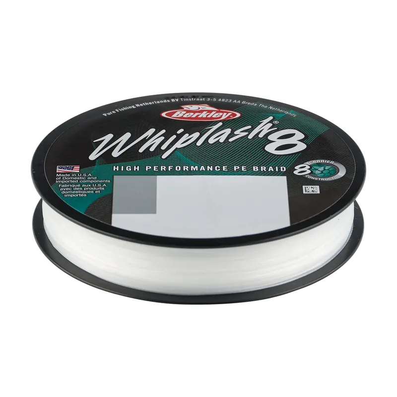 Weekendaanbieding Berkley Whiplash 8 Gevlochten Lijn Crystal 150m 0.06mm (10.7kg)