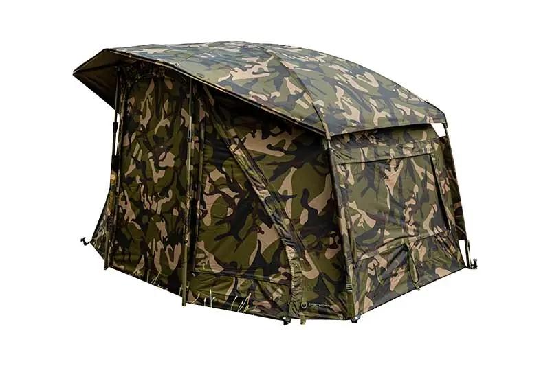 Dagaanbieding Fox Frontier II Camo Bivvy (Incl. Vapour Peak)