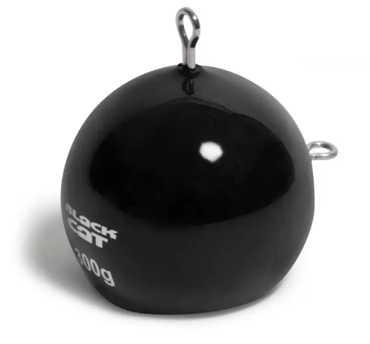 Black Cat Cat Ball Meerval Loodkop (300g) Black Lage Kosten