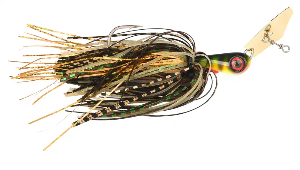 Direct Beschikbaar Spro Iris Thrillseeker XL Bladed Jig 15cm (35g) Firetiger