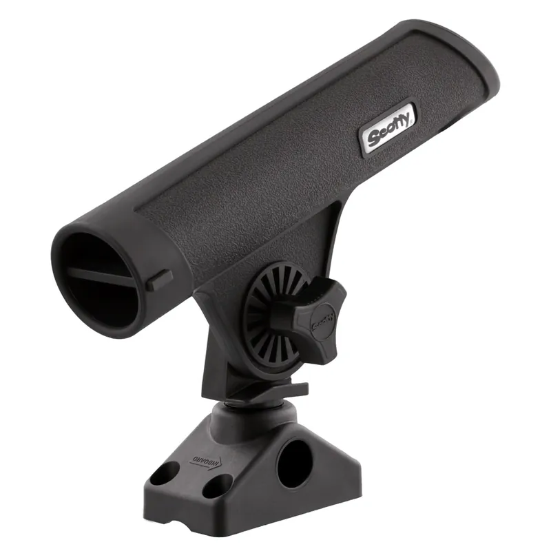 Must-Have Scotty Rodmaster II Rod Holder Black W/ 0241 Side / Deck Mount