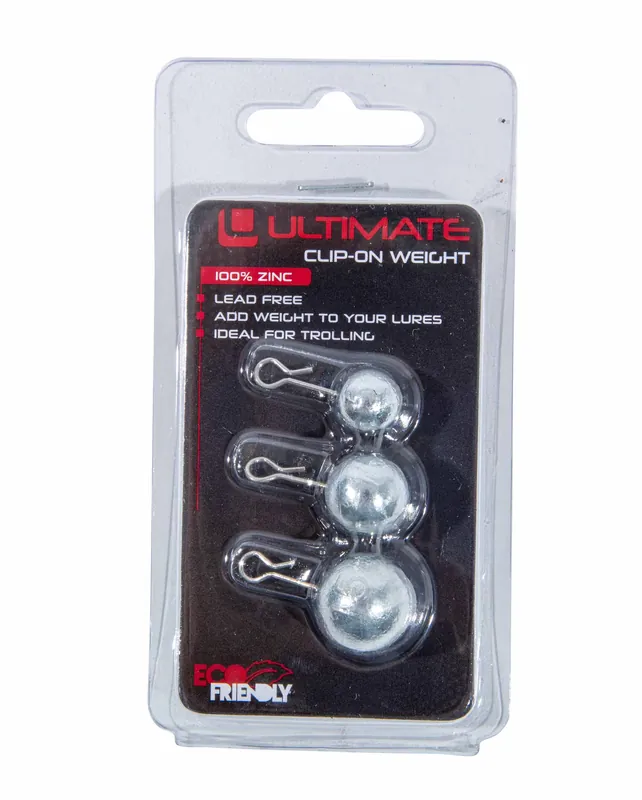 Ultimate Clip-On Weight Zinc Mix (3pcs) Voordeelprijs