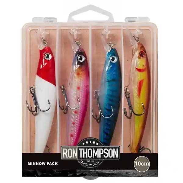 Ron Thompson Minnow Pack in Box - 4pcs 8cm Actieprijs
