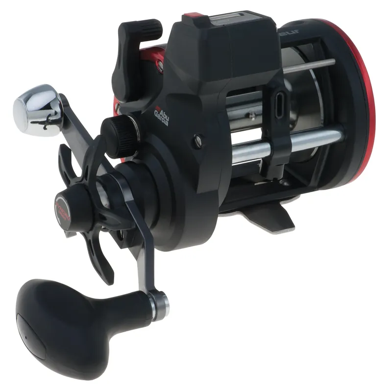 Abu Garcia Alphamar Line Counter Syncro Reel RH Merkproduct