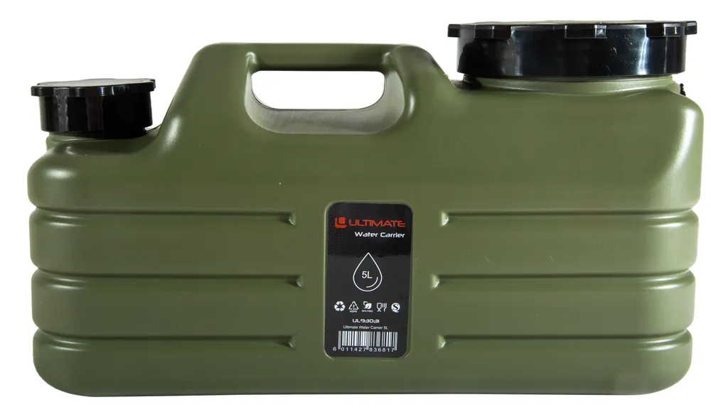 Ultimate Water Carrier Jerrycan (Incl. Kraantje, Sponsje & Verlengstuk) 5L Beste Prijs