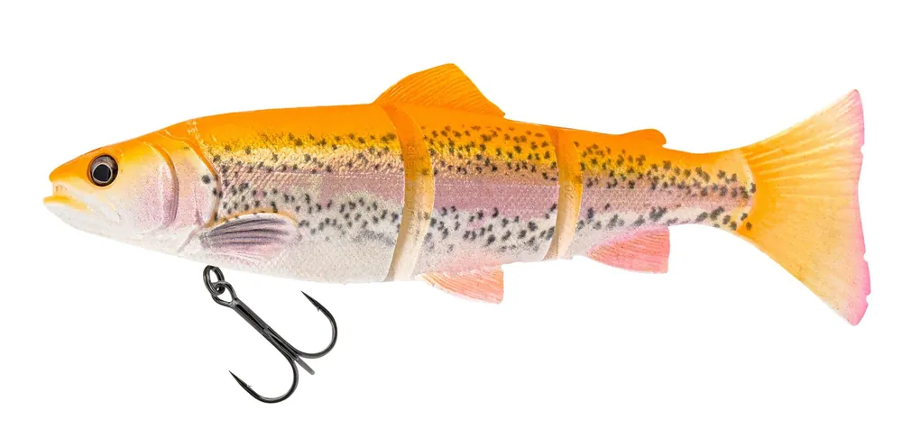 Savage Gear 3D Line Thru Trout Swimbait 20cm (93g) Gold Albino Speciale Aanbieding