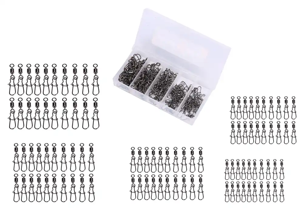 Exclusieve Aanbieding Fish4All Snap And Swivel Box (95pcs)