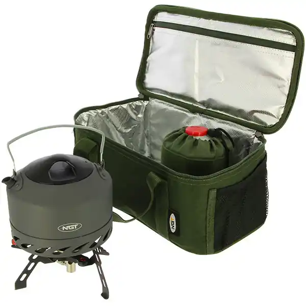 Finale Uitverkoop NGT Brew Kit Bag voor al je kookspullen Camo