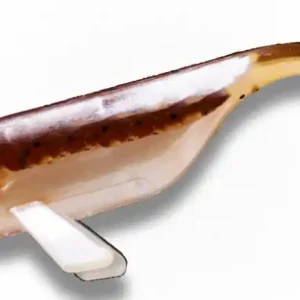 Gecertificeerd LMAB Drunk Bait Shad 12cm (4 Stuks) Chrome Pinktail