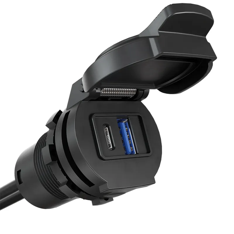 Laatste Kans AquaAmp 130 Smart Oplader USB C/A 10-24VDC 30/6W
