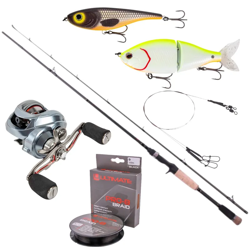 Ultimate Vital Baitcasting Hengelset Populair