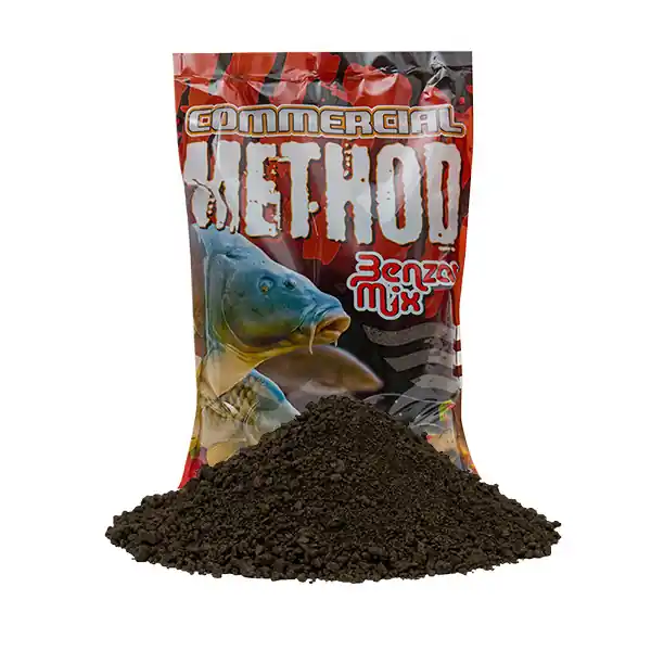 Benzar Mix Commercial Method Groundbait And Pellet Red Krill Korting