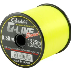 Korting Gamakatsu G-Line Element, Fluo Yellow 0.30mm (1.325m)