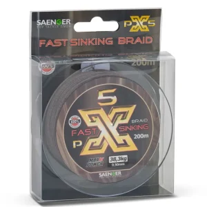Saenger PX-5 Fast Sinking Braid 200m 0.40mm (28.5kg) Gereduceerde Prijs