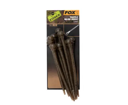 Populair Fox Edges Camo Tadpole Inserts (10stuks)