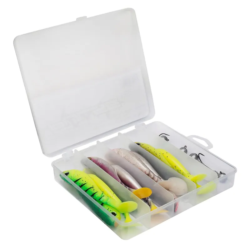 Voordeelprijs Berkley Pulse Shad Box With Jigheads 6cm (24 stuks)