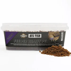 Hete Deal Dynamite Baits Big Fish Garlic Pellets 2mm 1.2kg