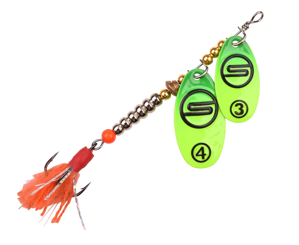 Laatste Versie Spro Splash Tandem Spinner 10cm (9g) Perch