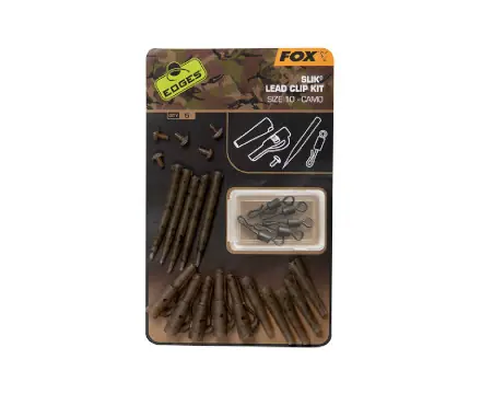 Fox Edges Camo Slik Lead clip kit 5 stuks 10 Actieprijs
