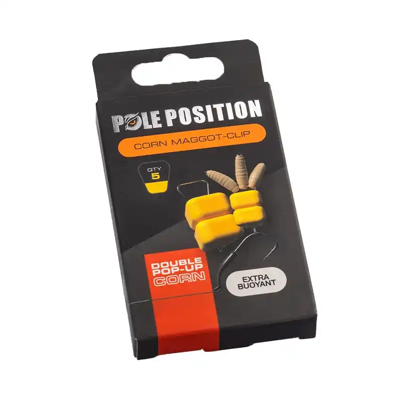 Lage Prijs Pole Position Corn Maggotclip Double (5pcs)