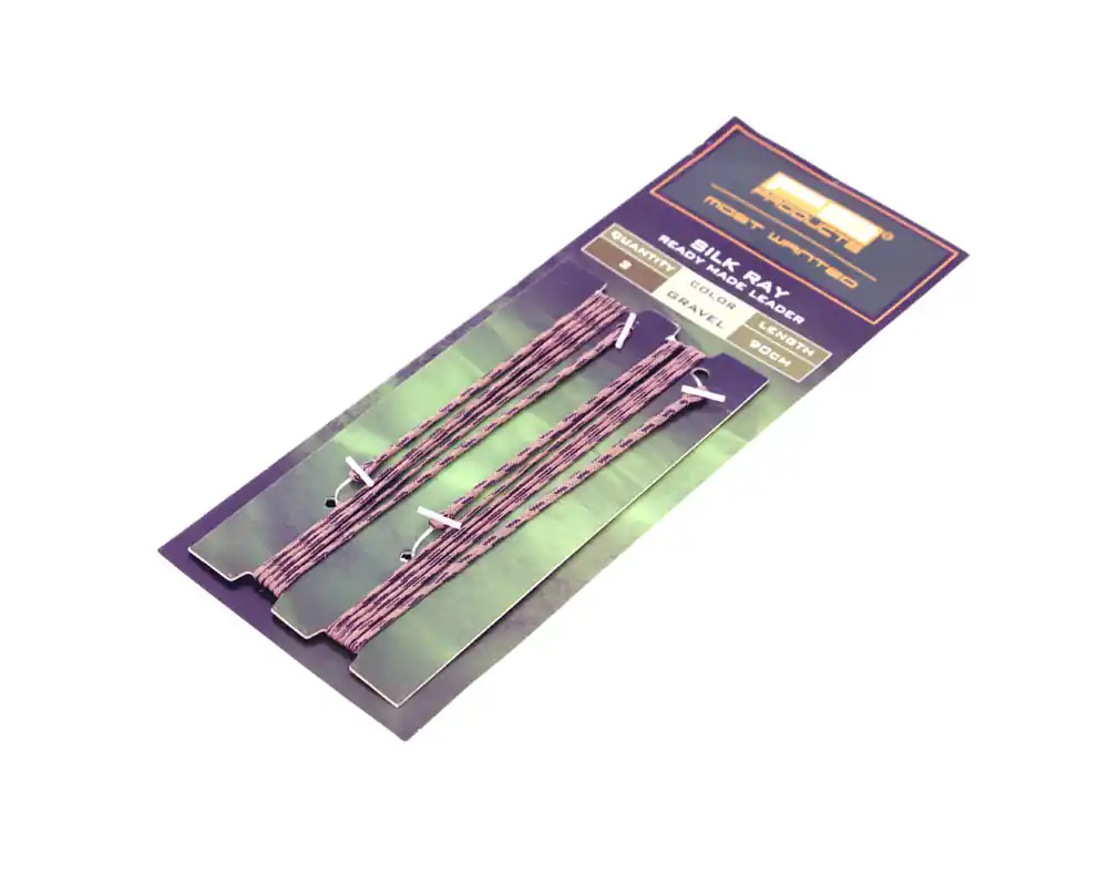 Rechtstreeks Van De Fabrikant PB Products Silk Ray Ready Made Leader 90cm (2 stuks) Gravel