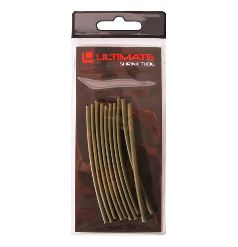 Ultimate Shrink Tube 8cm Matt Green (10pcs) 2.5mm Korting