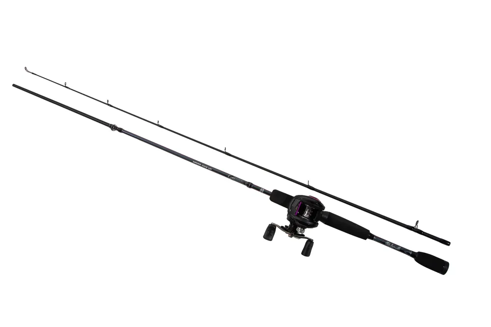 Gereduceerde Prijs Abu Garcia Genike Low Profile Reel Combo LH 1,98m (10-30g)