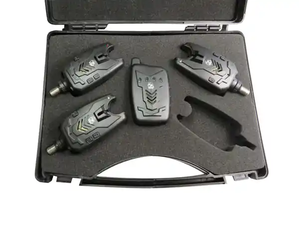 Goedkoop Behr RedCarp Eurobite Bite Alarm Set 3+1 Set