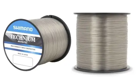 Shimano Technium Invistec A Mono Grey Vislijn 1100m 0.305mm 9kg Weekendaanbieding