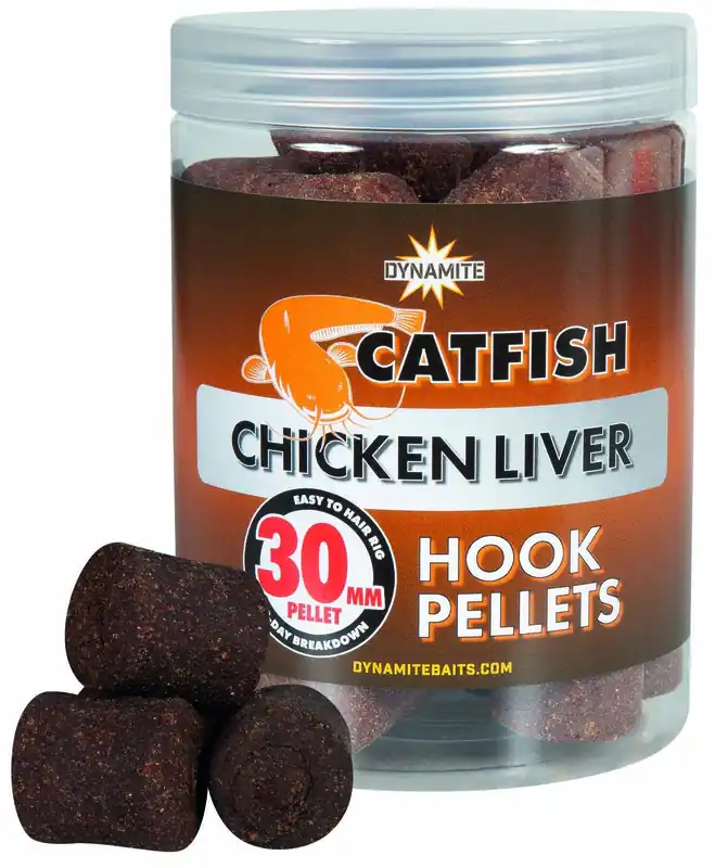 Dynamite Baits Catfish Chicken Liver Hook Pellet Meerval Aas 22mm Alleen Vandaag