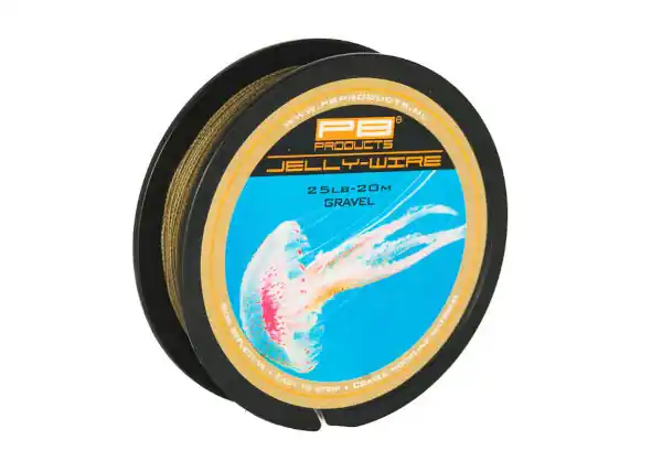 Betaalbaar PB Products Jelly Wire Onderlijnmateriaal 20m (35lb) Gravel