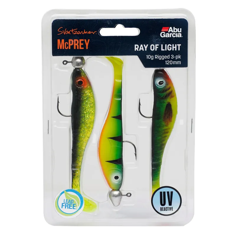 Tijdelijk Beschikbaar Abu Garcia Svartzonker McPrey Prerigged (3 stuks) UV League