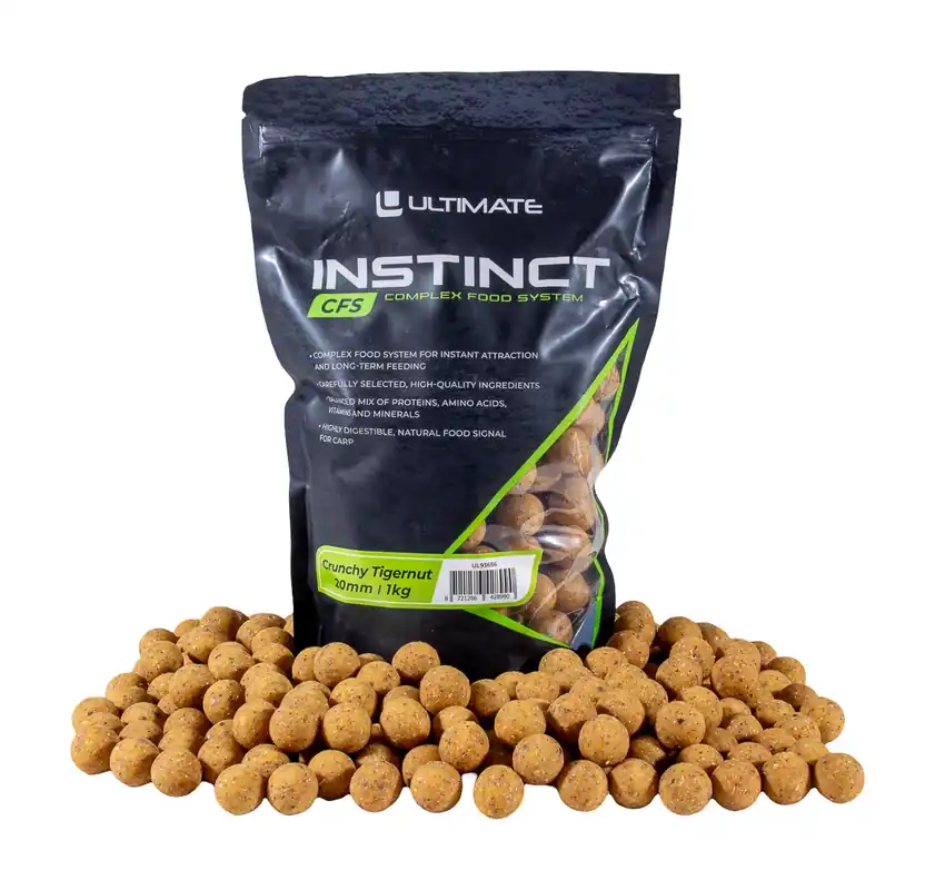 Veilige Betaling Ultimate Instinct CFS Boilies Crunchy Tigernut 1kg