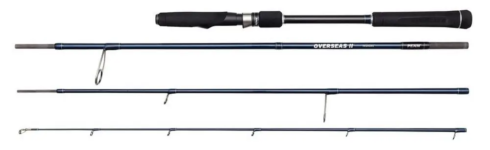 Direct Beschikbaar Penn Overseas II Inshore Spinhengel (4-Delig) 2.1m (10-30g)