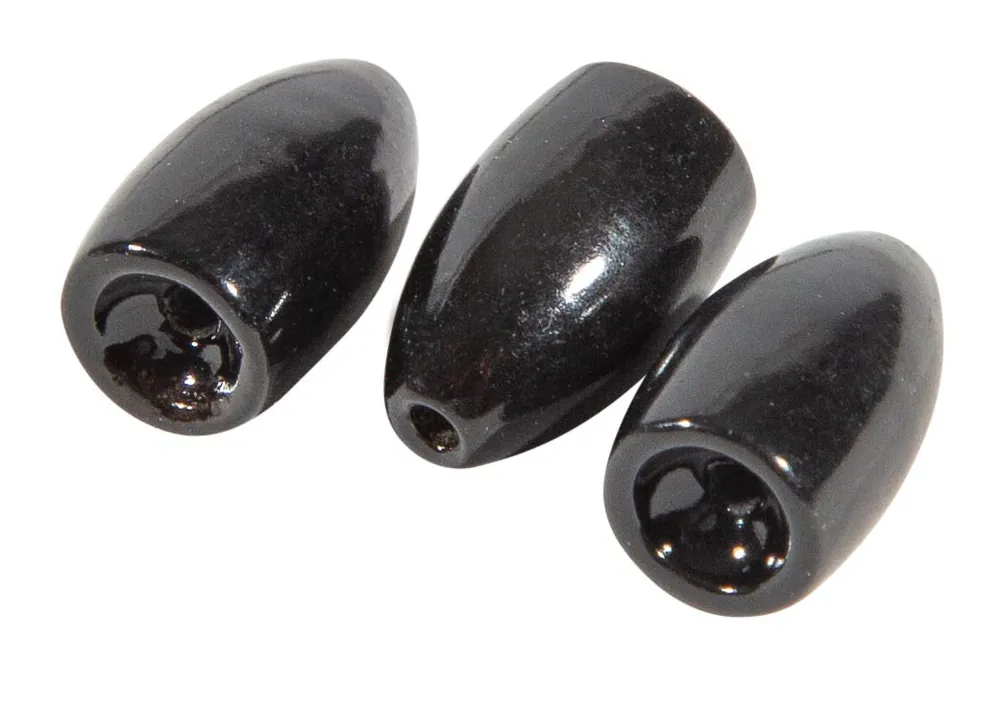 Ultimate Tungsten Bullet Weight Black (3pcs) 7.2g (3pcs) Premium