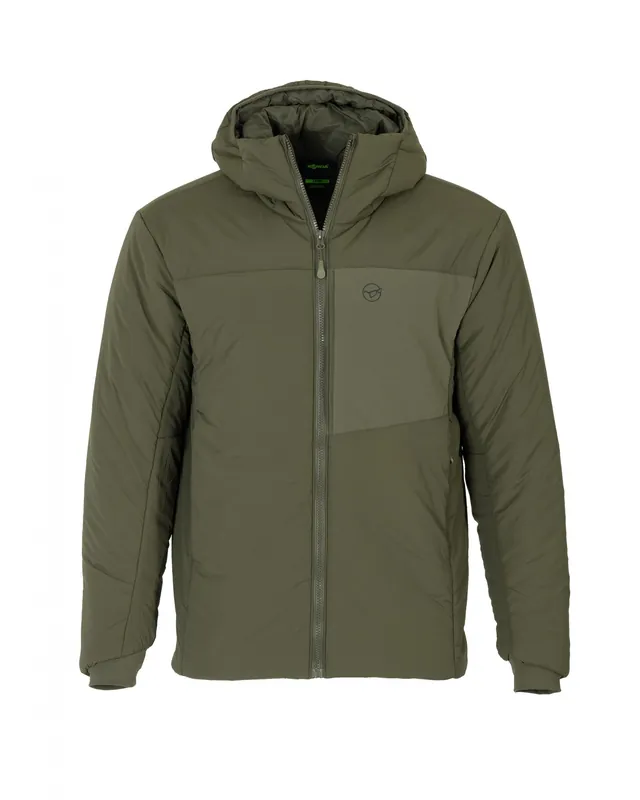 Korda Insulated Hooded Jacket Dark Olive L Korting
