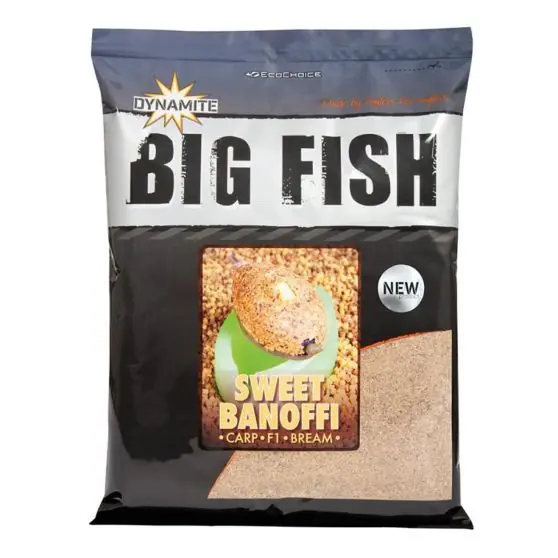 Beperkte Voorraad Dynamite Baits Big Fish Sweet Banoffi Method Mix Groundbait 1.8kg