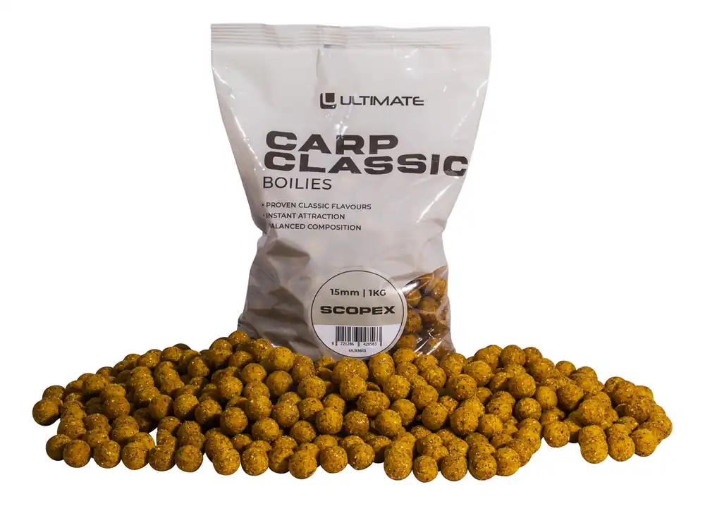 Ultimate Carp Classic Boilies Scopex 1kg Actieprijs